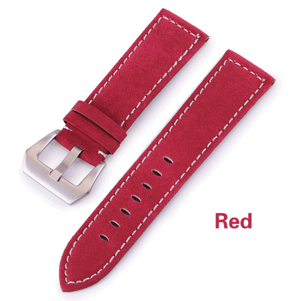 Frosted cow leather watch with high-grade pure hand-made thick thread - Image 4
